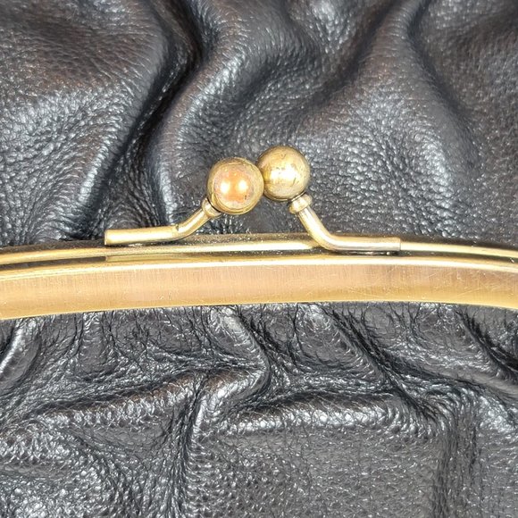 Stunning Dolce & Gabbana Ms Curly Black Leather Large Hobo Handbag - Picture 10 of 16